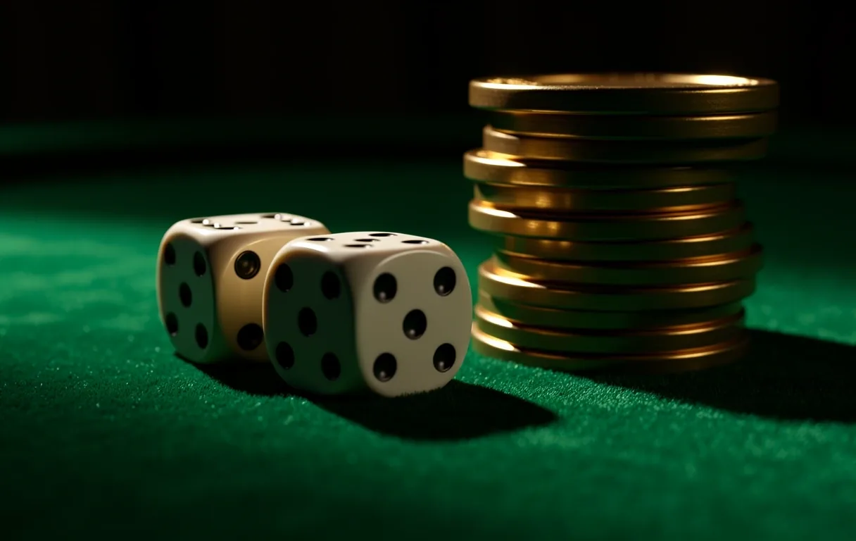Dados de casino