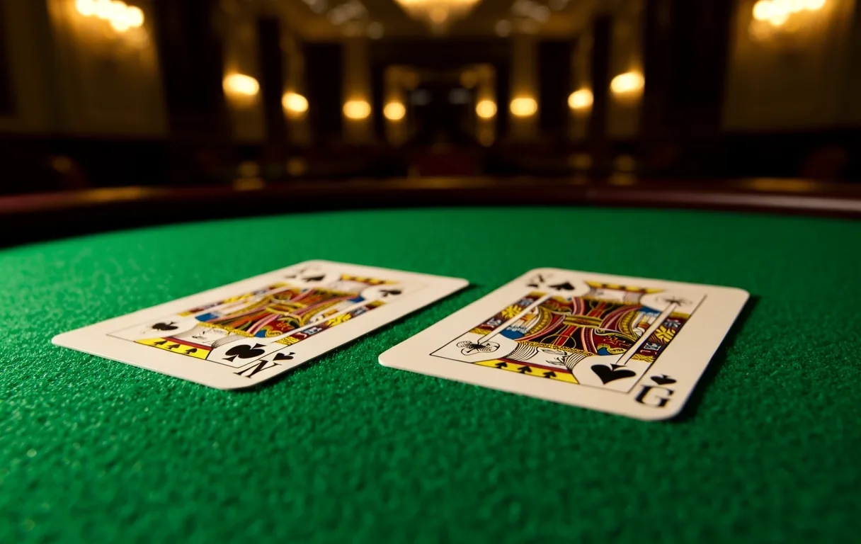 Detalle de mesa de juego regulada