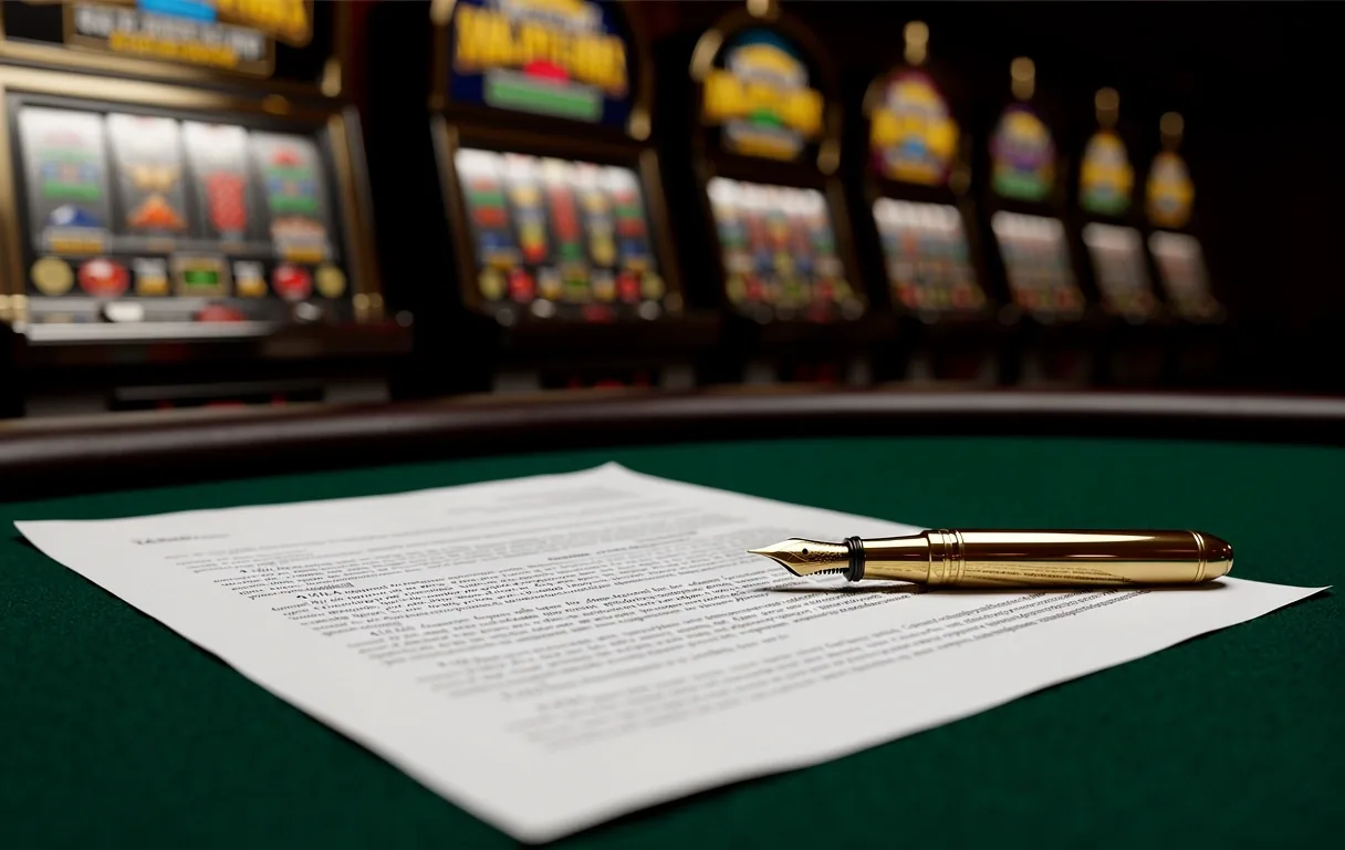 Atmósfera editorial de casino